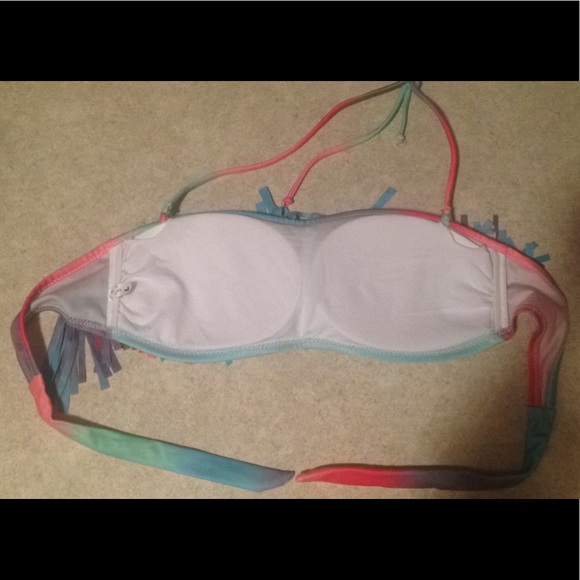 Rainbow Fringe Bikini - NIB - Picture 3 of 7